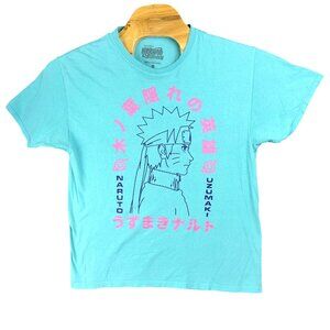 Naruto Shippuden Uzumaki Ripple Junction Graphic T-Shirt Size L